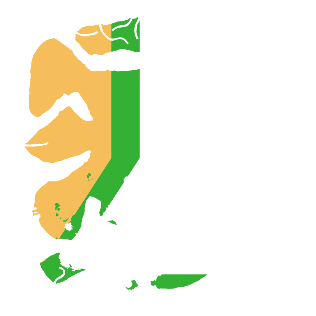 Biome Rust Map: Procedural Map, Size: 3550, Seed: 799357