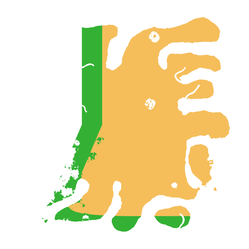 Biome Rust Map: Procedural Map, Size: 3550, Seed: 794412