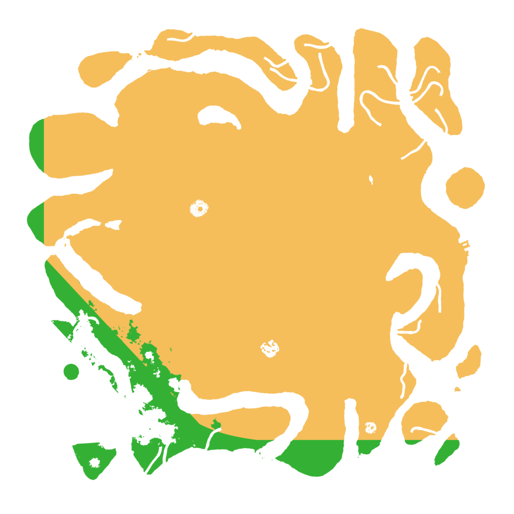 Biome Rust Map: Procedural Map, Size: 4500, Seed: 1325238931