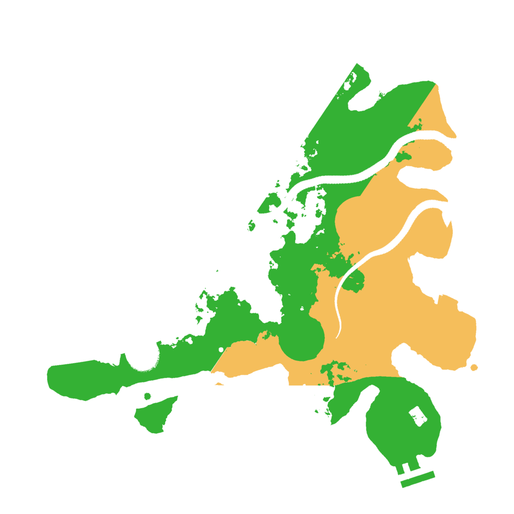 Biome Rust Map: Procedural Map, Size: 3000, Seed: 714278477