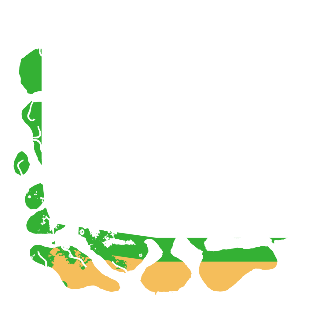 Biome Rust Map: Procedural Map, Size: 4500, Seed: 112370