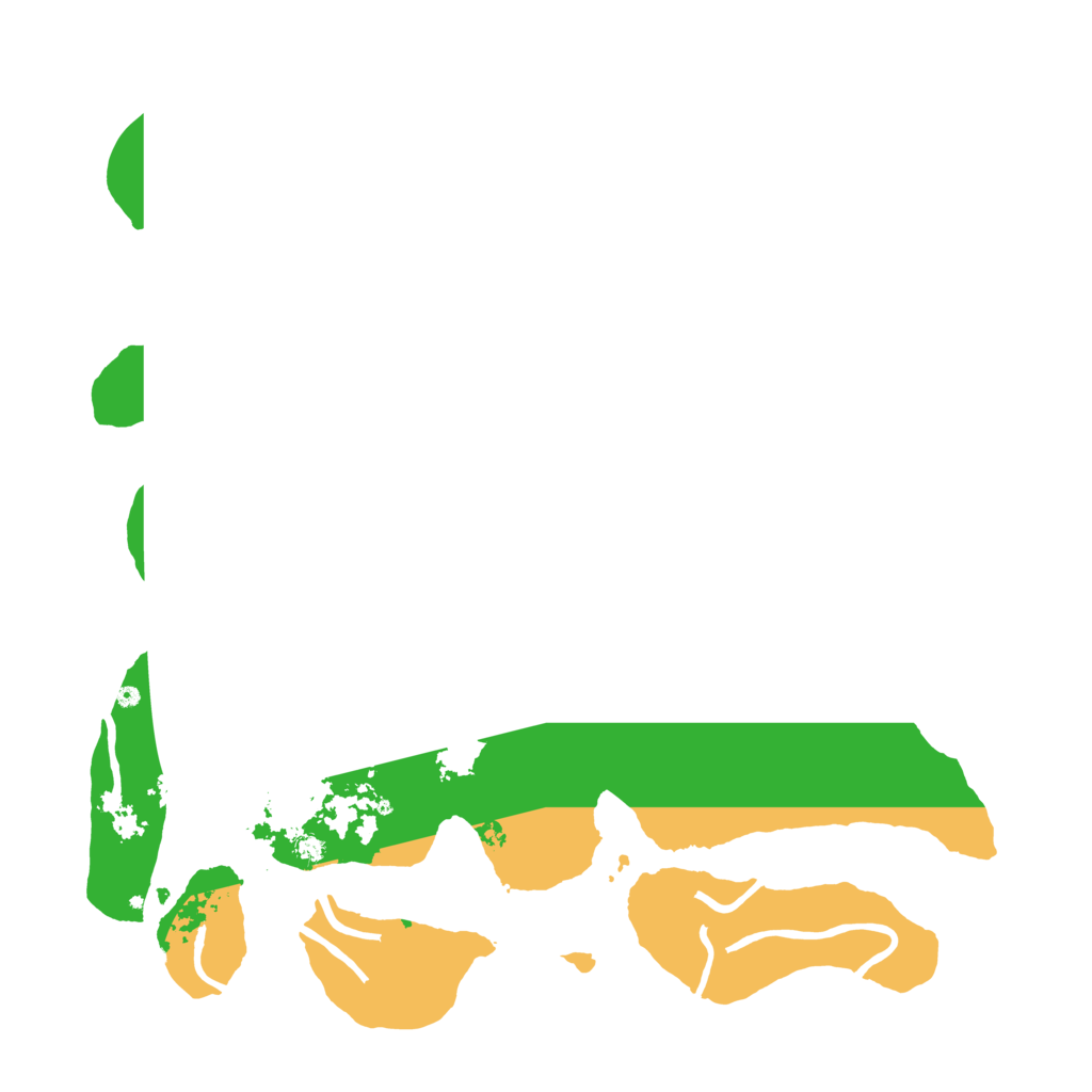 Biome Rust Map: Procedural Map, Size: 3550, Seed: 788897