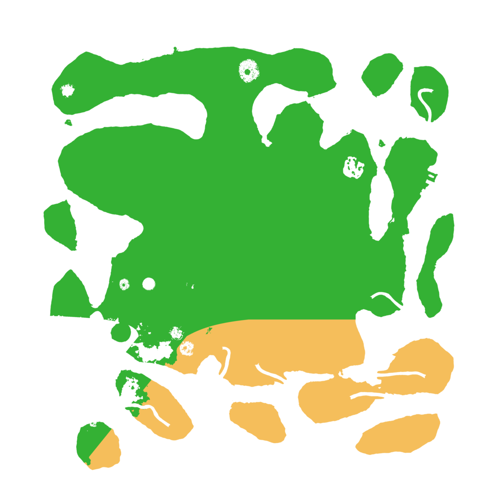 Biome Rust Map: Procedural Map, Size: 3500, Seed: 1132030333