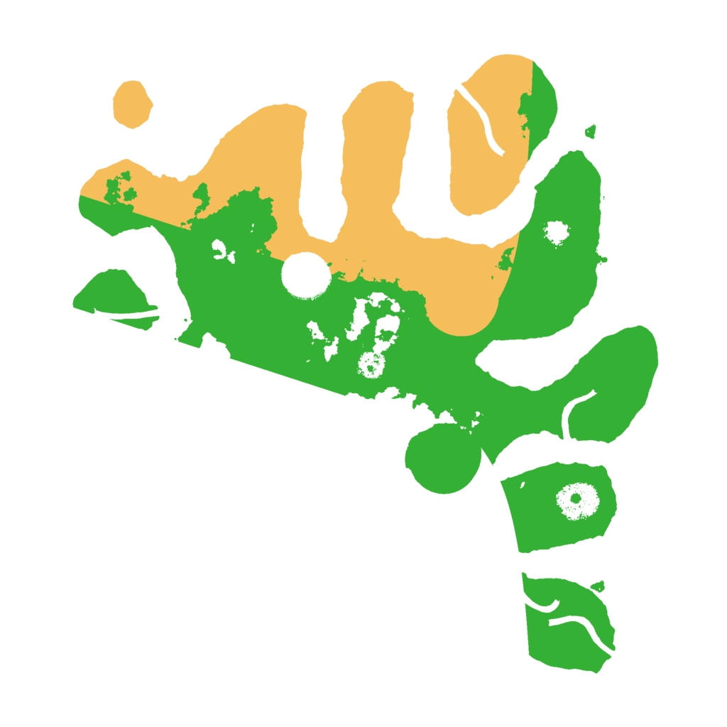 Biome Rust Map: Procedural Map, Size: 2800, Seed: 3000