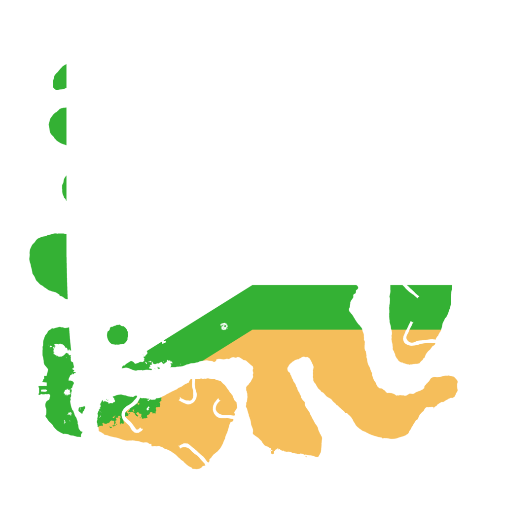 Biome Rust Map: Procedural Map, Size: 3550, Seed: 733862