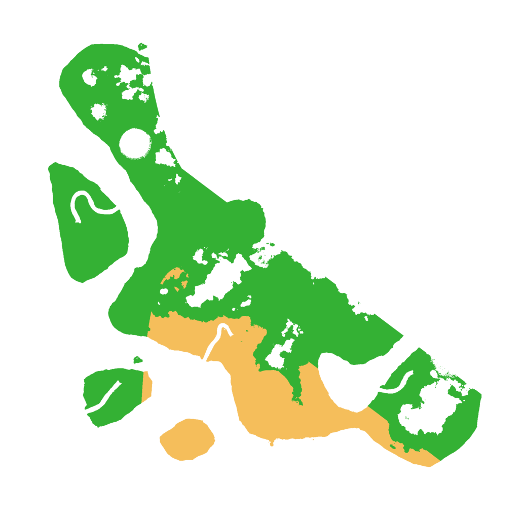 Biome Rust Map: Procedural Map, Size: 3000, Seed: 14257865