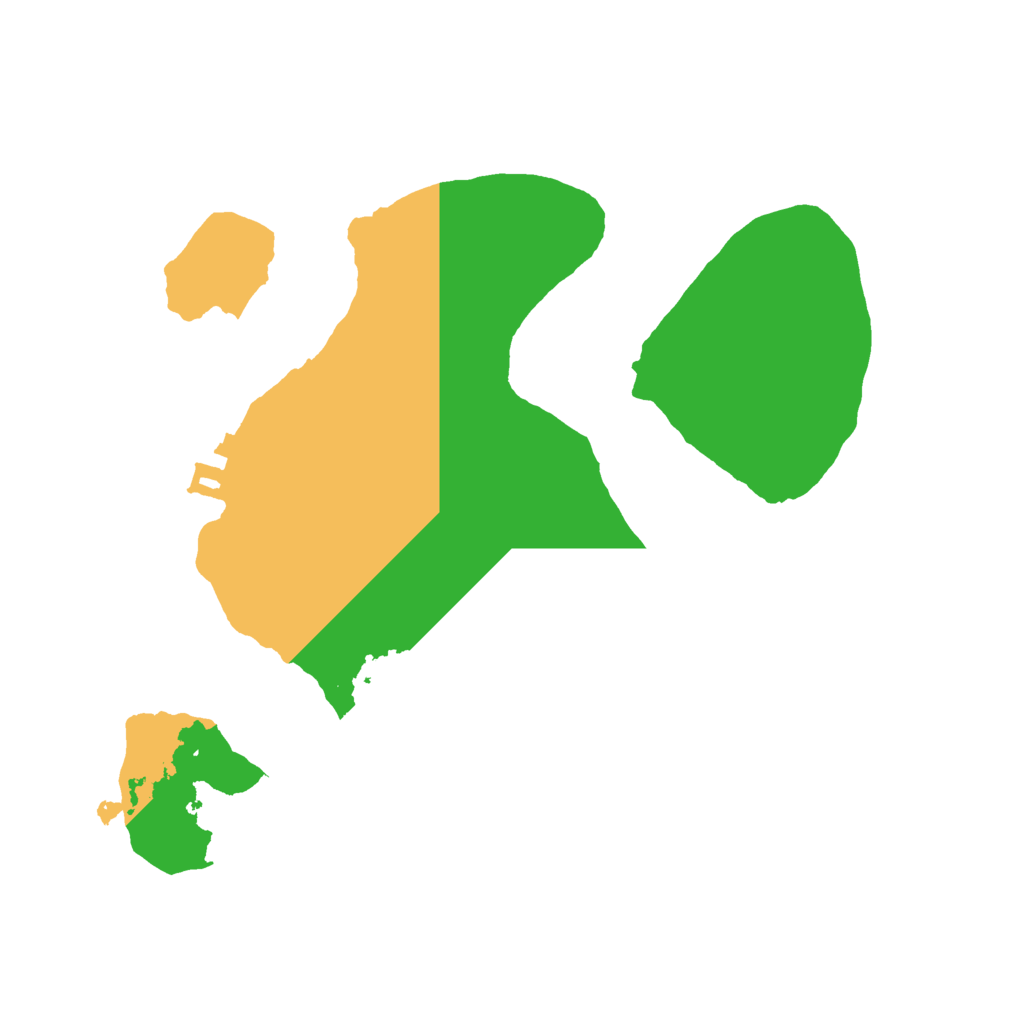 Biome Rust Map: Procedural Map, Size: 2000, Seed: 652463124