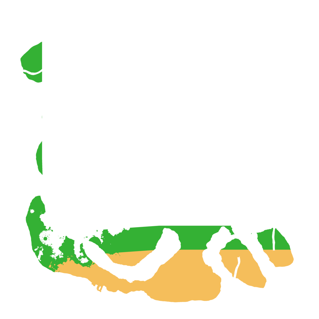 Biome Rust Map: Procedural Map, Size: 3550, Seed: 528314