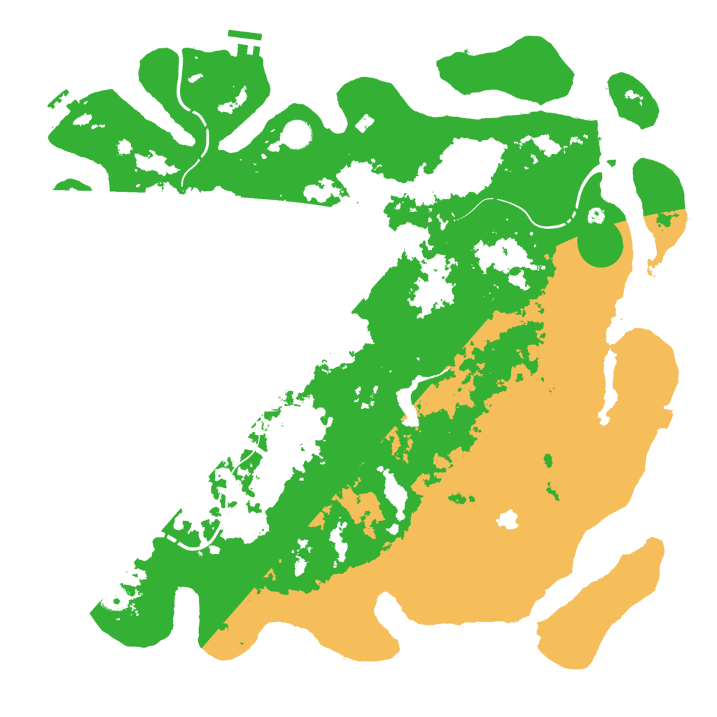 Biome Rust Map: Procedural Map, Size: 4300, Seed: 1422094347