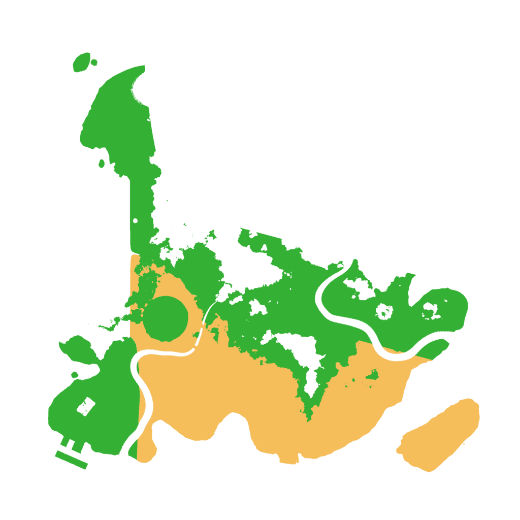 Biome Rust Map: Procedural Map, Size: 3150, Seed: 1780937730