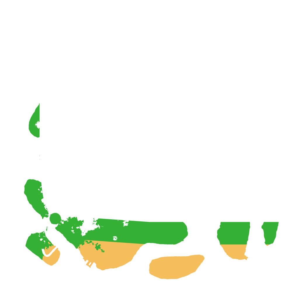 Biome Rust Map: Procedural Map, Size: 3500, Seed: 652018