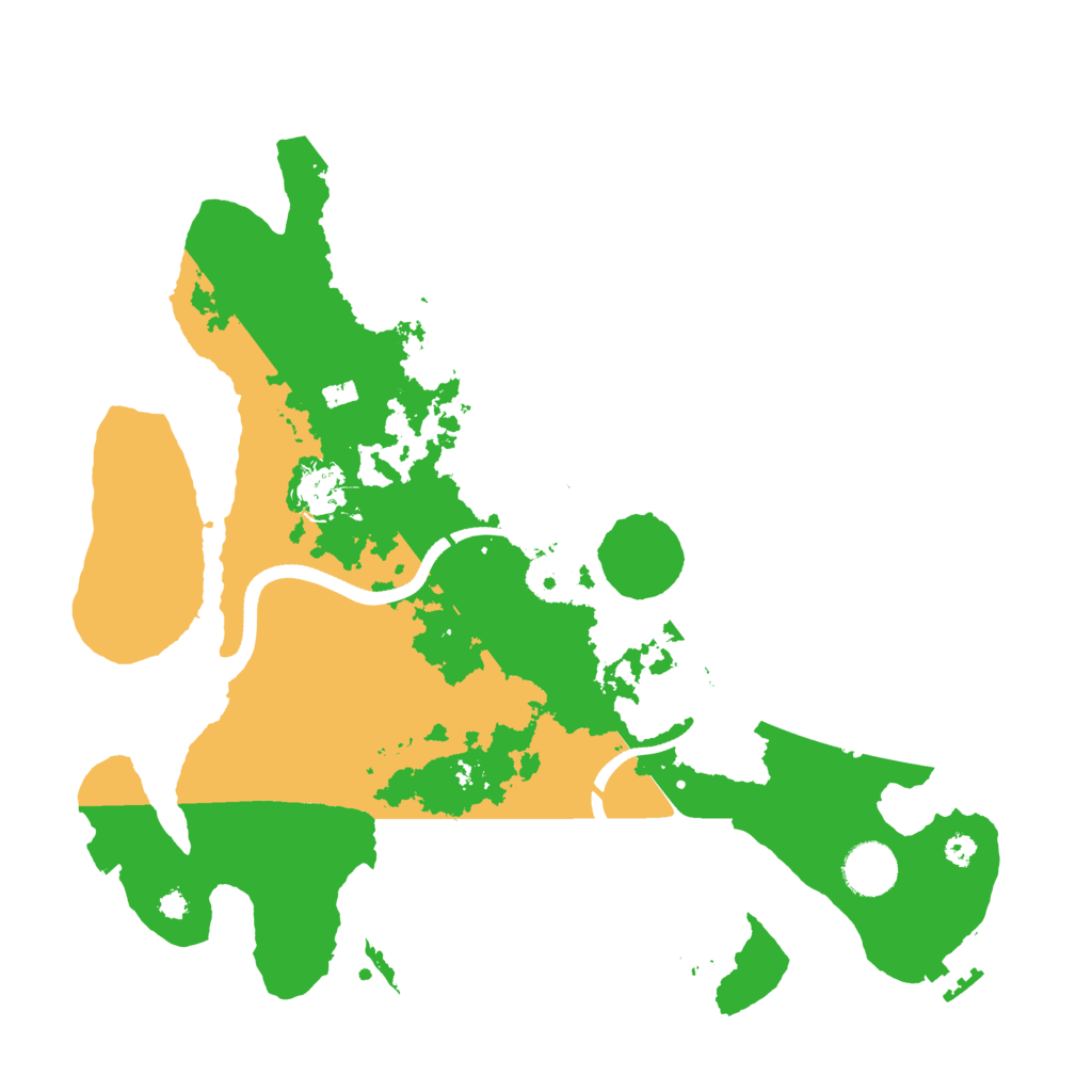 Biome Rust Map: Procedural Map, Size: 3550, Seed: 965251