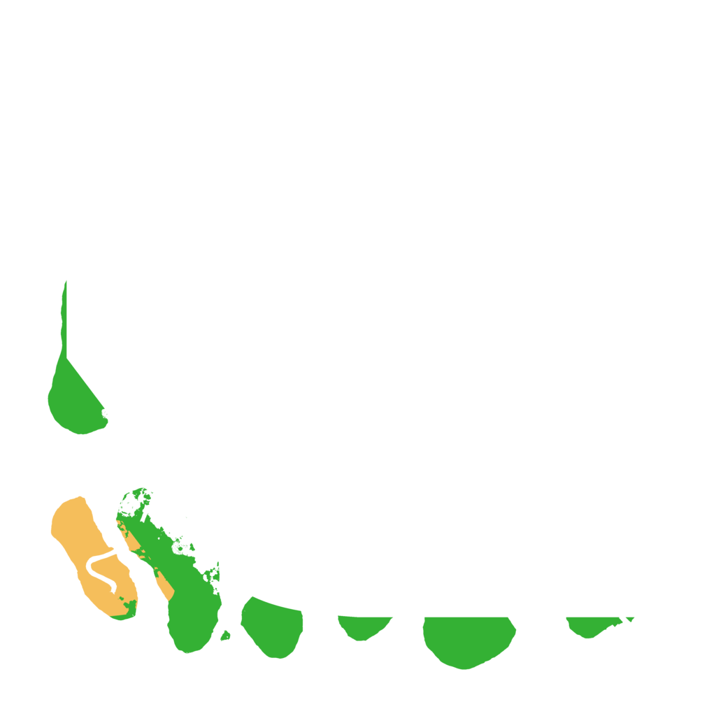 Biome Rust Map: Procedural Map, Size: 3550, Seed: 965251