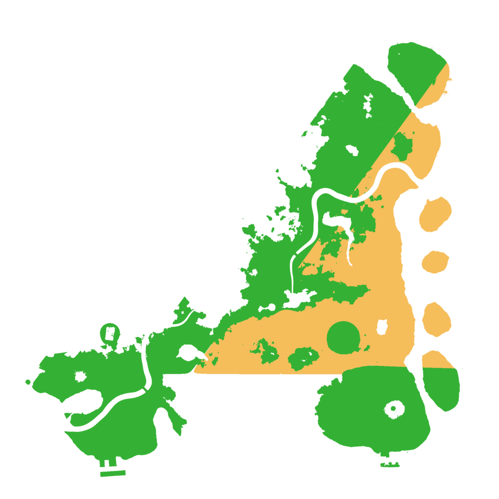 Biome Rust Map: Procedural Map, Size: 4000, Seed: 355906