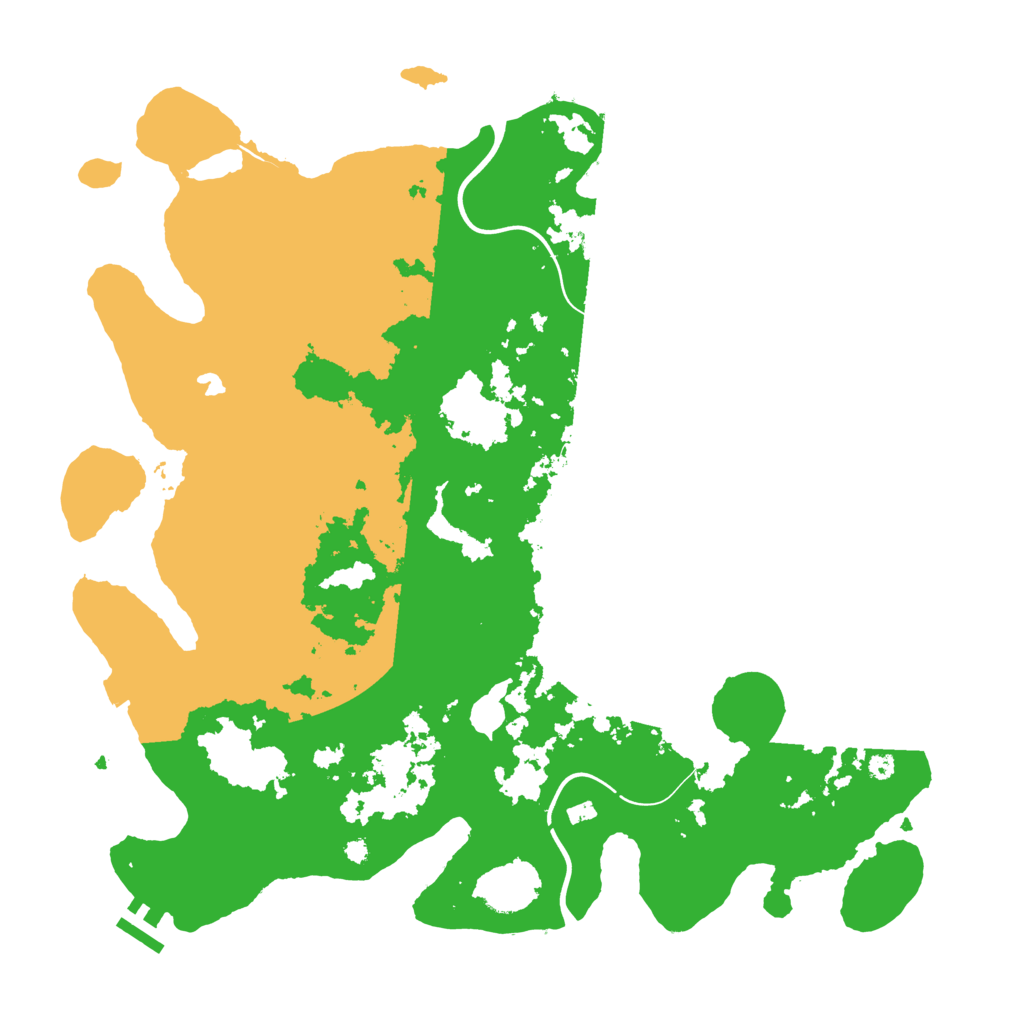 Biome Rust Map: Procedural Map, Size: 4000, Seed: 96435