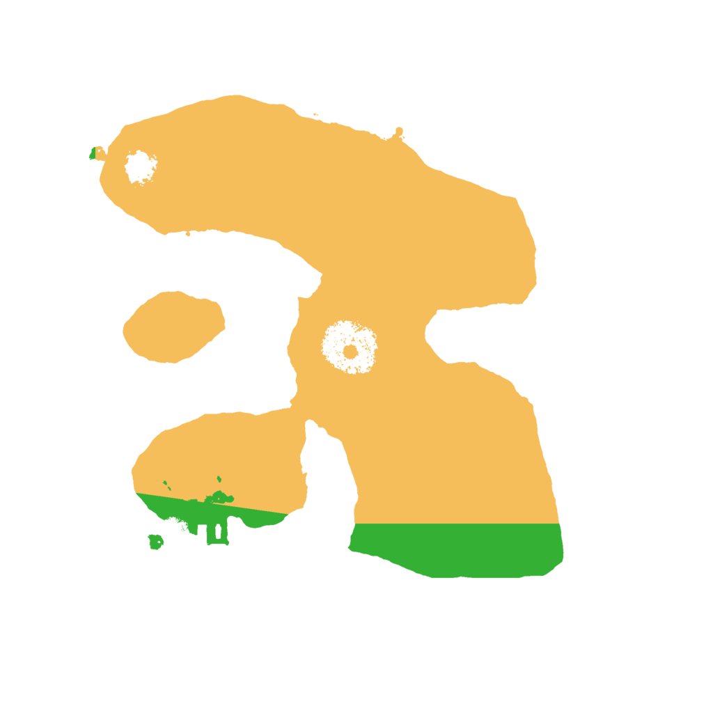 Biome Rust Map: Procedural Map, Size: 2000, Seed: 838141786