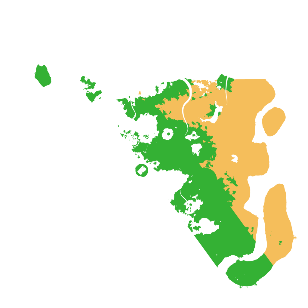 Biome Rust Map: Procedural Map, Size: 4000, Seed: 889757