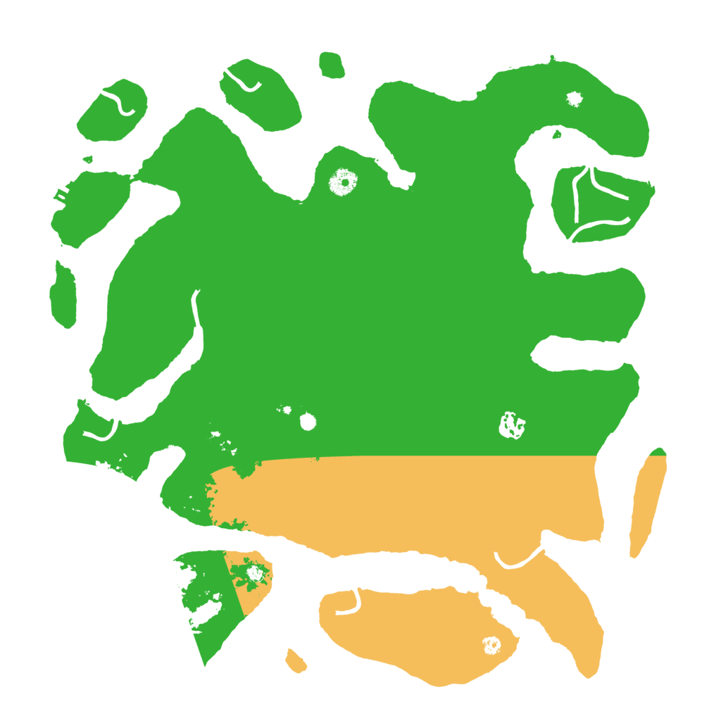 Biome Rust Map: Procedural Map, Size: 4000, Seed: 439587