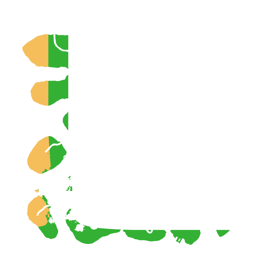Biome Rust Map: Procedural Map, Size: 3550, Seed: 639573