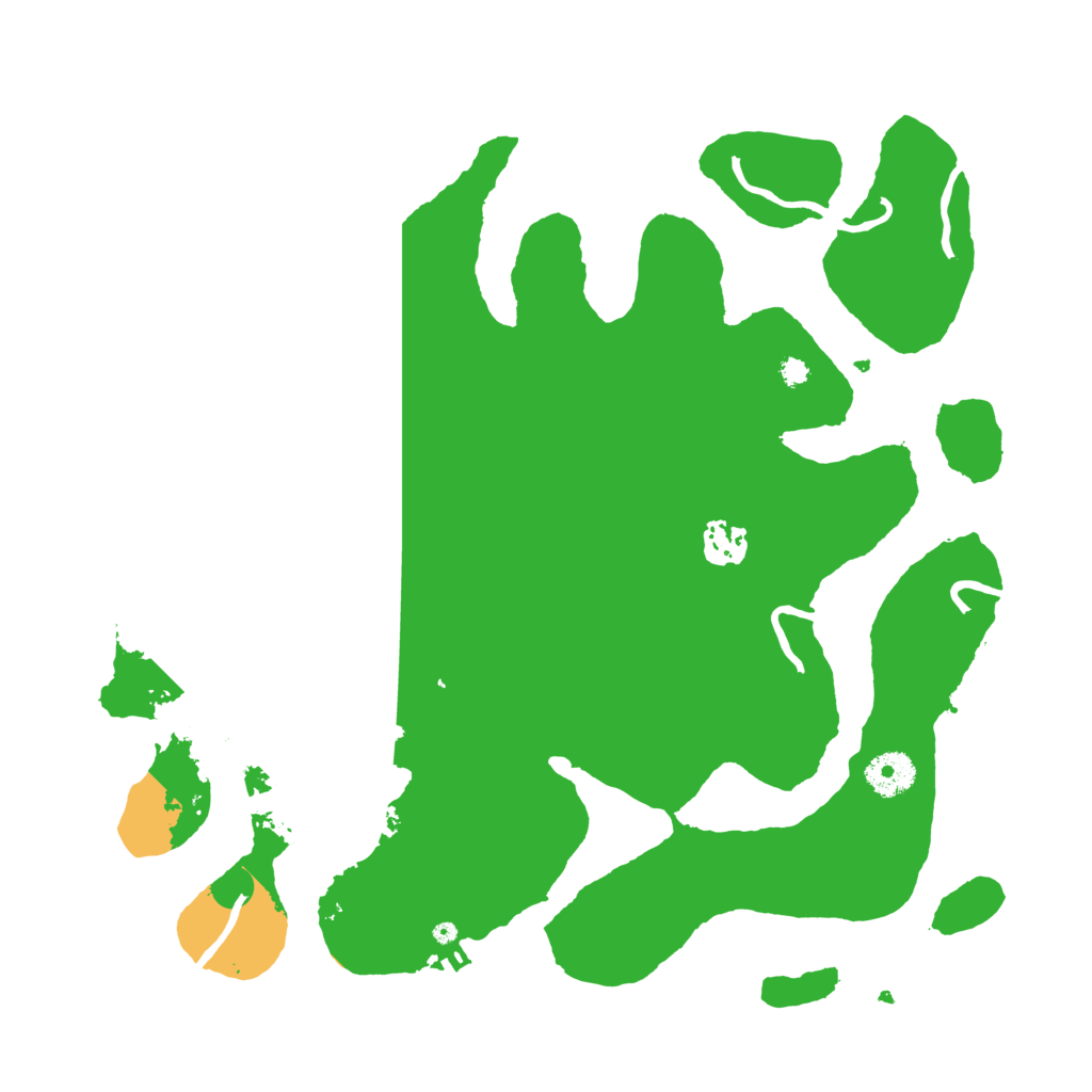 Biome Rust Map: Procedural Map, Size: 3550, Seed: 513966