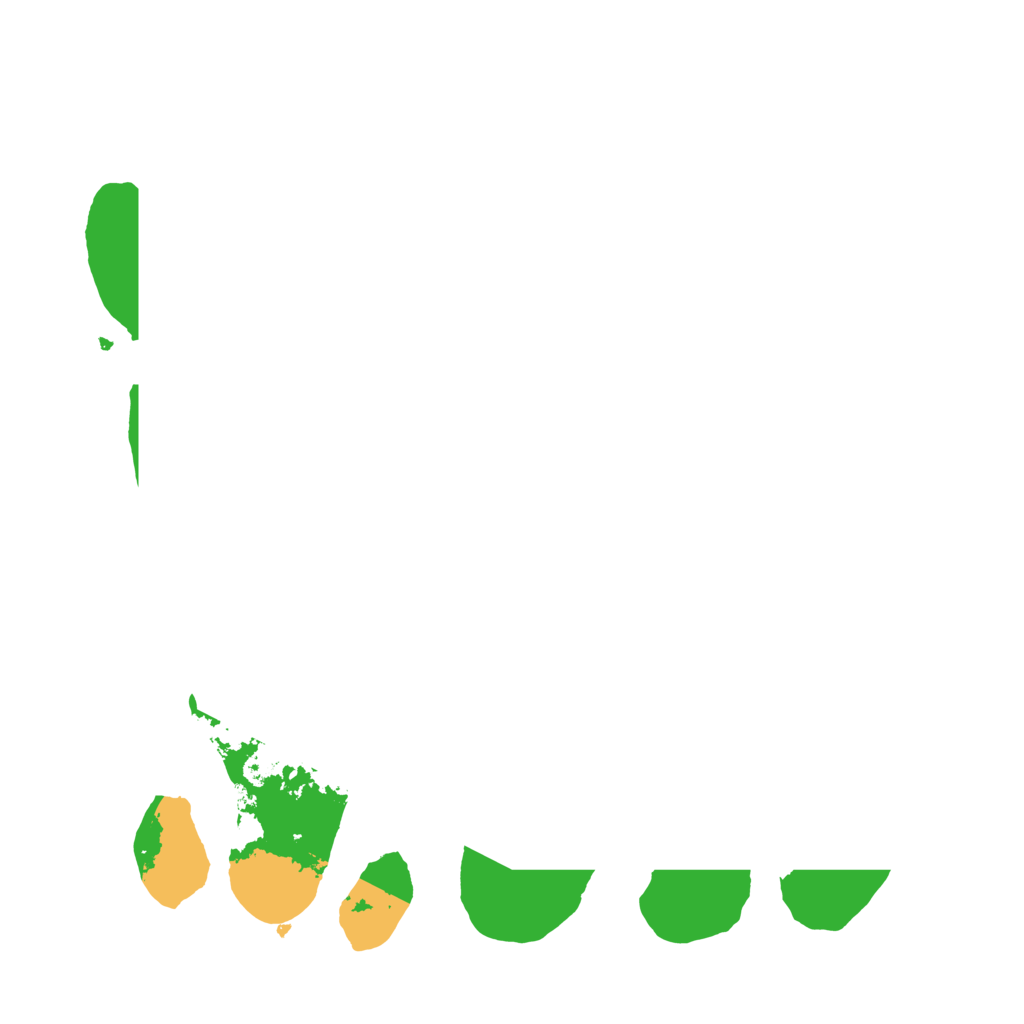 Biome Rust Map: Procedural Map, Size: 3550, Seed: 599079