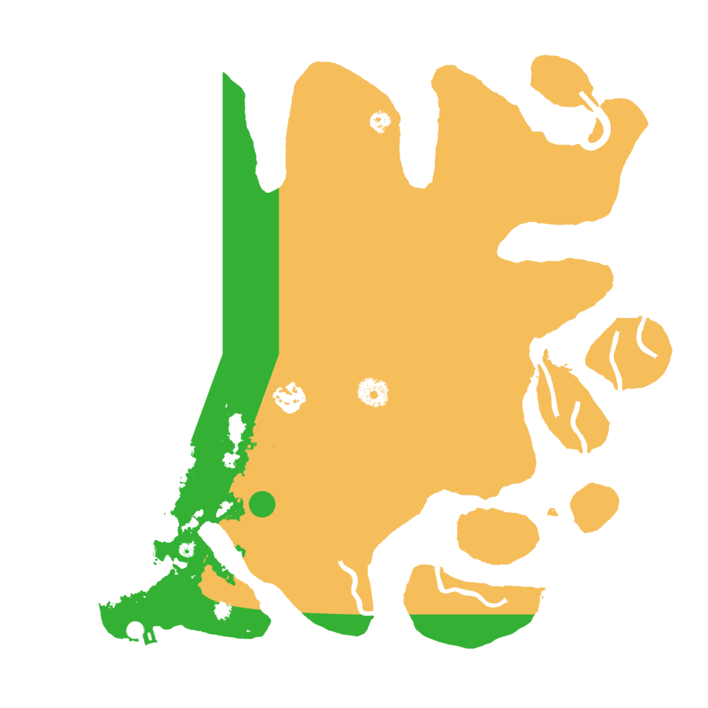 Biome Rust Map: Procedural Map, Size: 3550, Seed: 444152