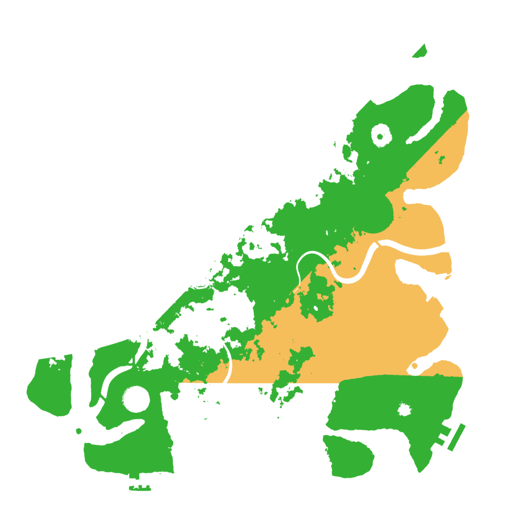 Biome Rust Map: Procedural Map, Size: 3550, Seed: 179344