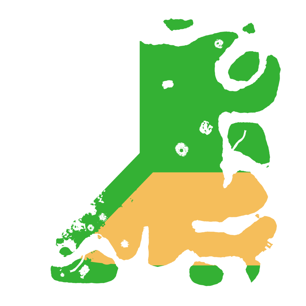 Biome Rust Map: Procedural Map, Size: 3550, Seed: 179344