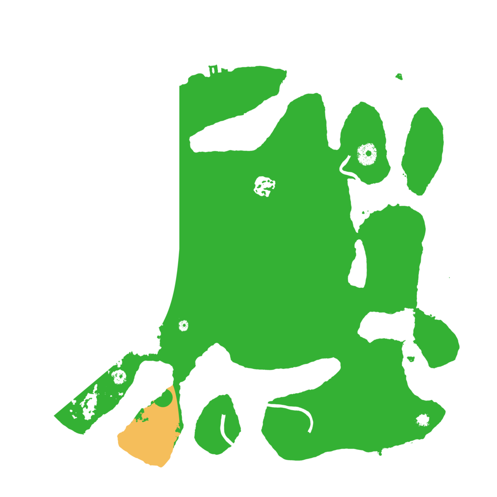 Biome Rust Map: Procedural Map, Size: 3550, Seed: 925162