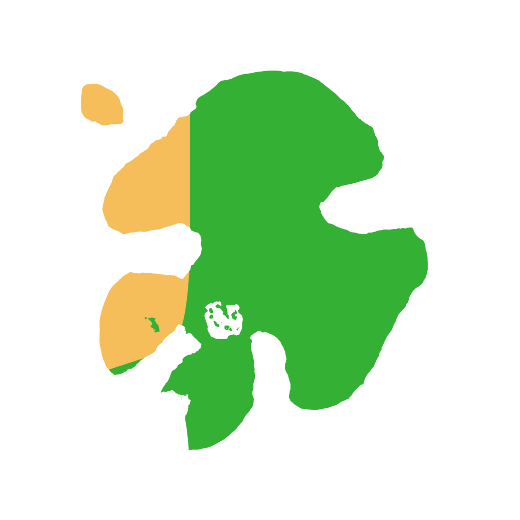 Biome Rust Map: Barren, Size: 2000, Seed: 1325