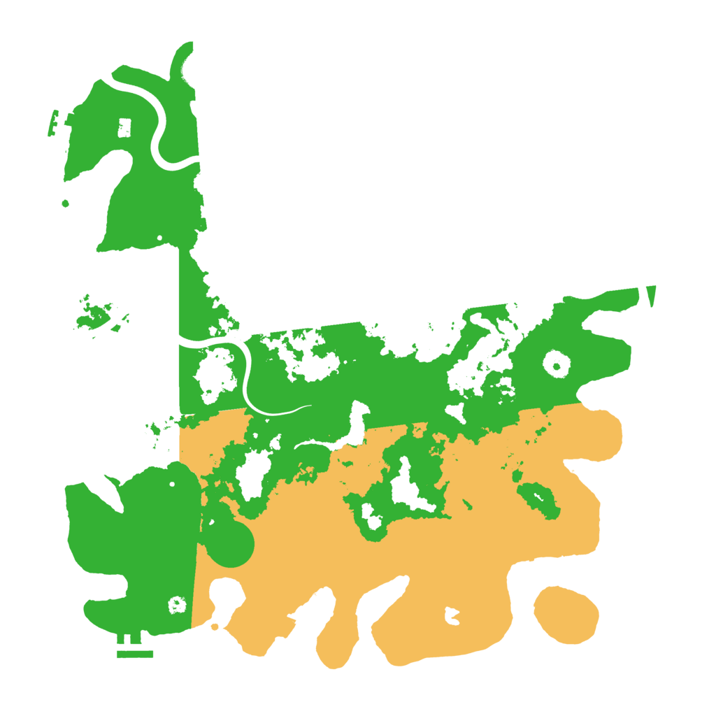 Biome Rust Map: Procedural Map, Size: 4000, Seed: 1446217587