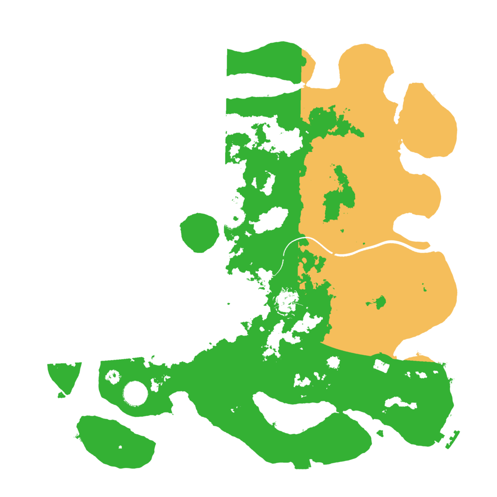 Biome Rust Map: Procedural Map, Size: 3550, Seed: 641169