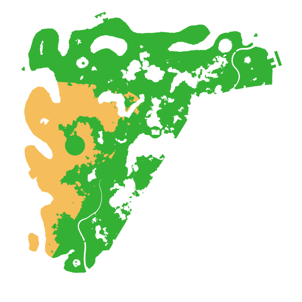 Biome Rust Map: Procedural Map, Size: 4000, Seed: 744274