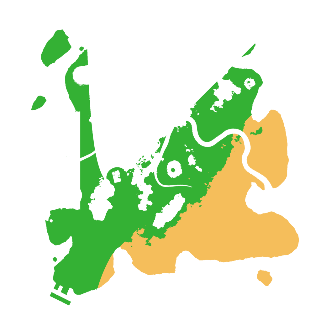 Biome Rust Map: Procedural Map, Size: 2999, Seed: 1571128060