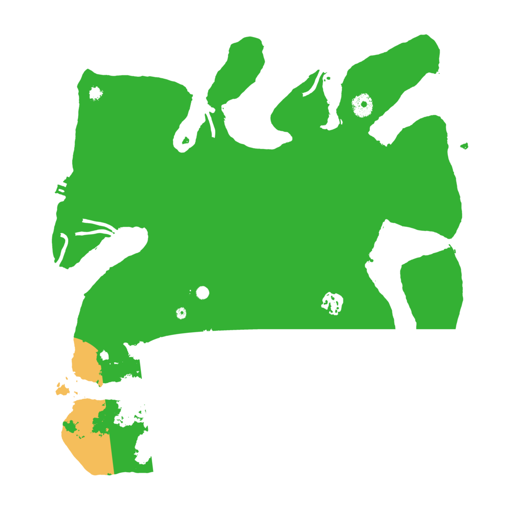 Biome Rust Map: Procedural Map, Size: 3550, Seed: 13088