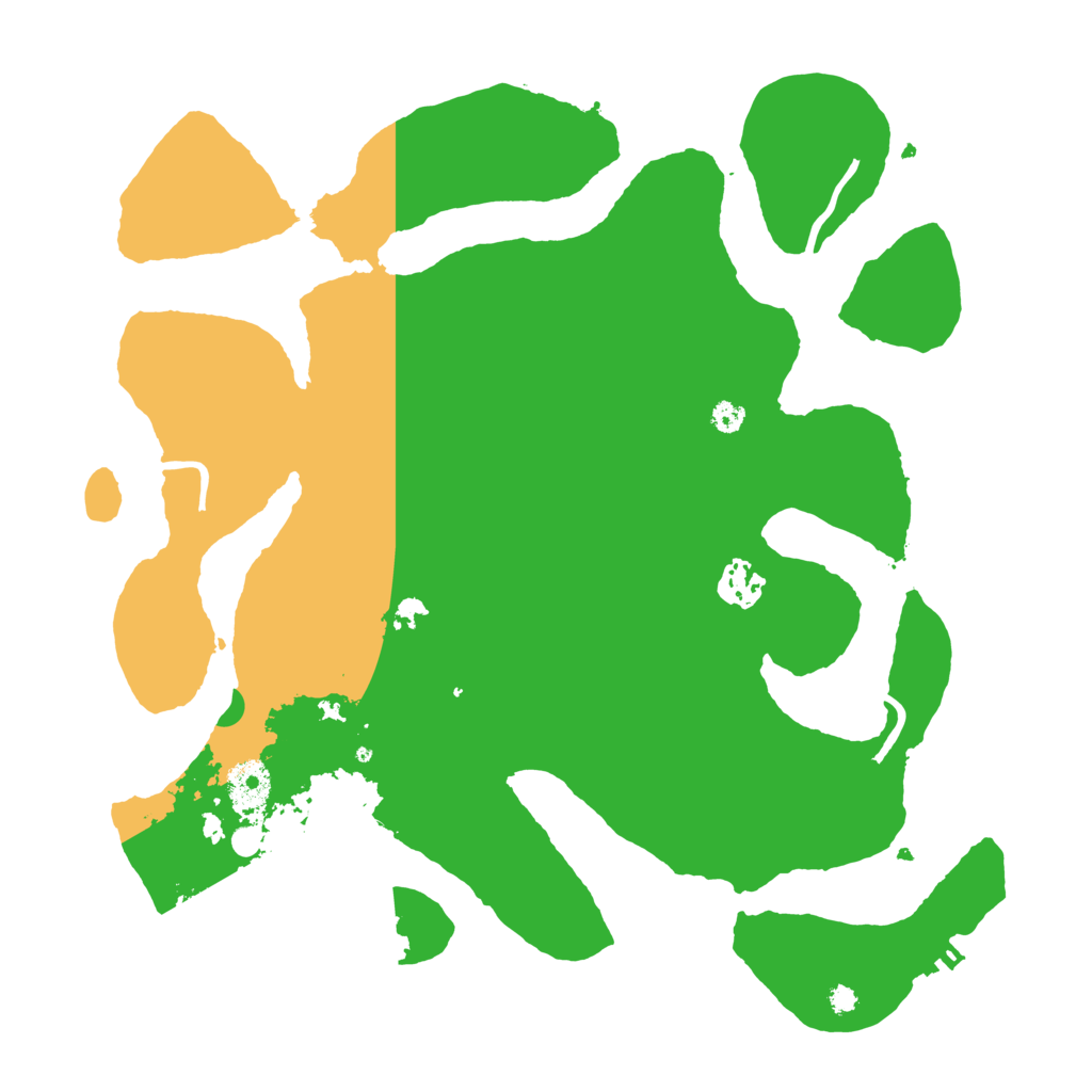 Biome Rust Map: Procedural Map, Size: 3500, Seed: 18122000