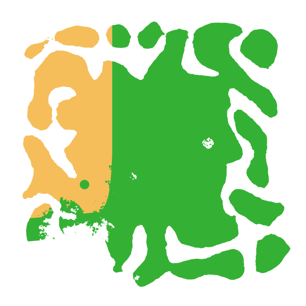 Biome Rust Map: Barren, Size: 4300, Seed: 57878