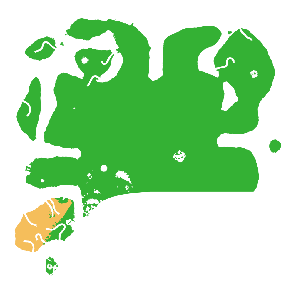 Biome Rust Map: Procedural Map, Size: 4000, Seed: 585888