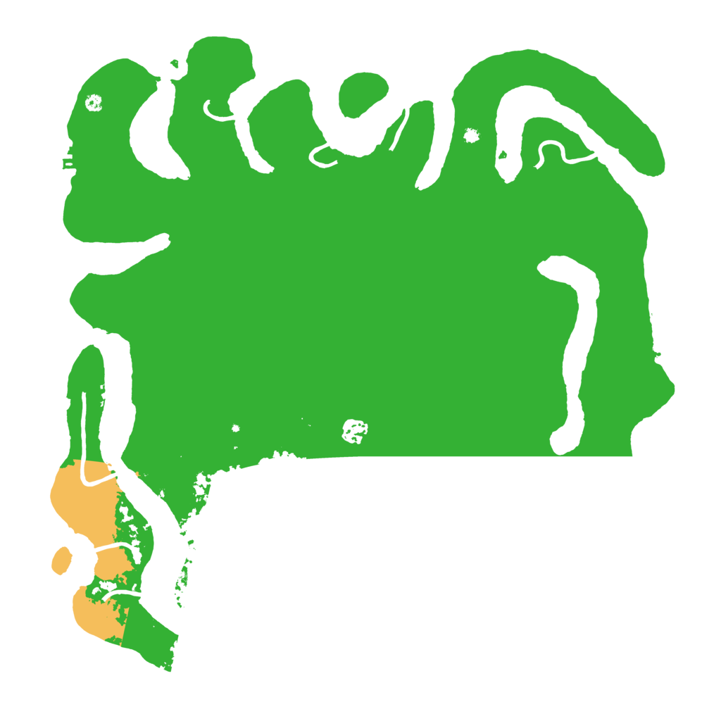 Biome Rust Map: Procedural Map, Size: 4250, Seed: 2025440718