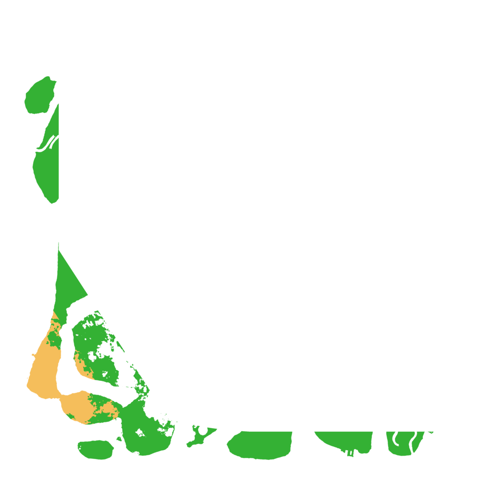 Biome Rust Map: Procedural Map, Size: 5000, Seed: 2432151