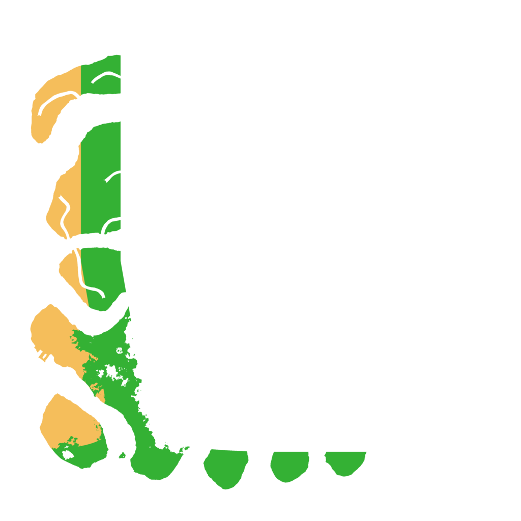 Biome Rust Map: Procedural Map, Size: 4000, Seed: 250625
