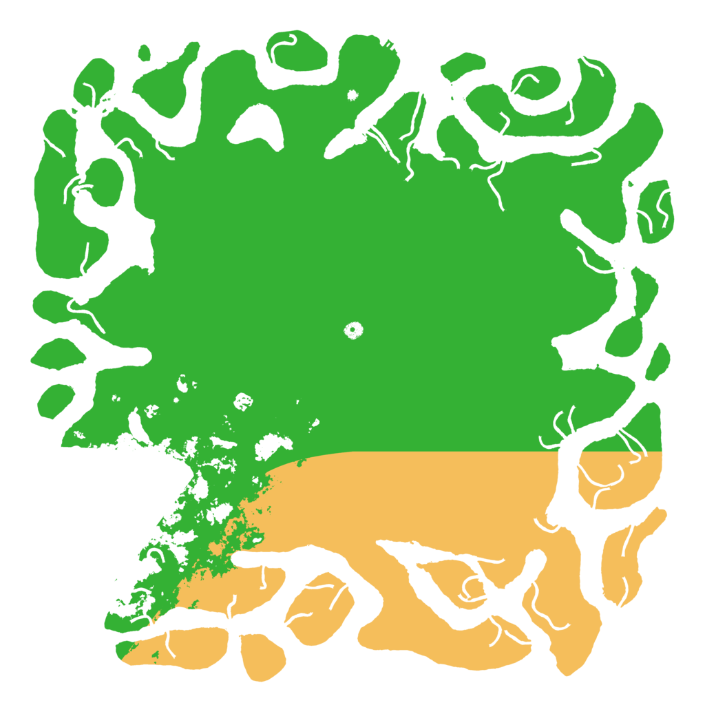 Biome Rust Map: Procedural Map, Size: 6000, Seed: 125126