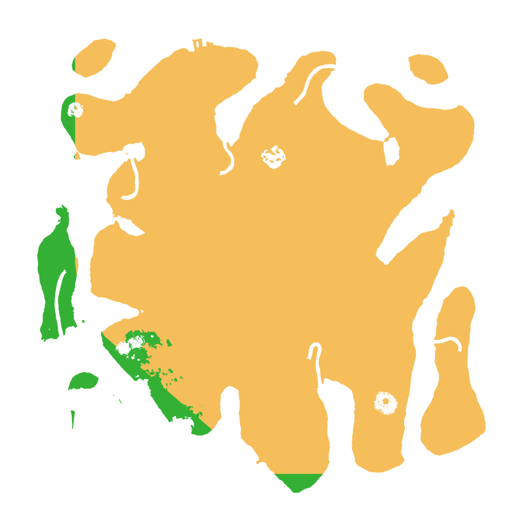 Biome Rust Map: Procedural Map, Size: 3500, Seed: 965979963