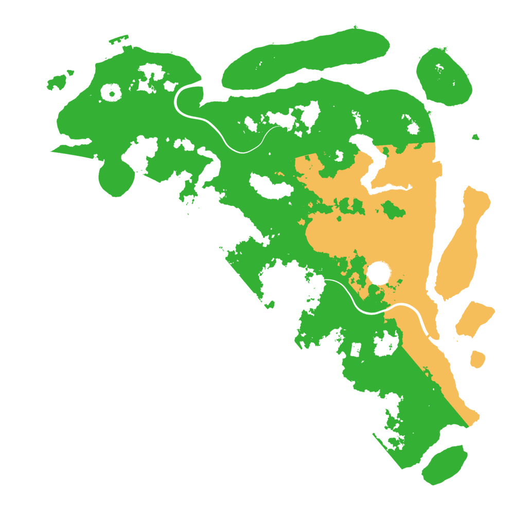 Biome Rust Map: Procedural Map, Size: 4000, Seed: 533390