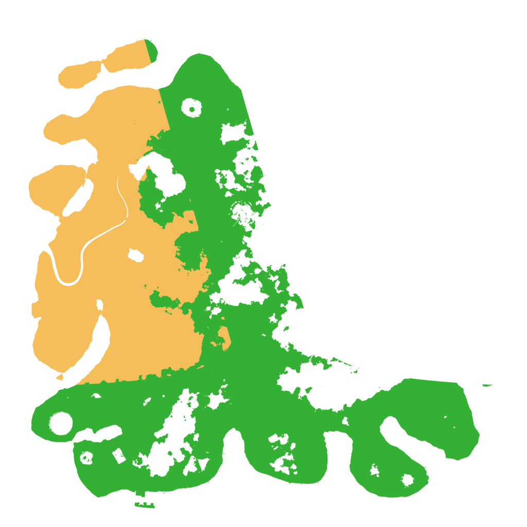 Biome Rust Map: Procedural Map, Size: 4000, Seed: 379641