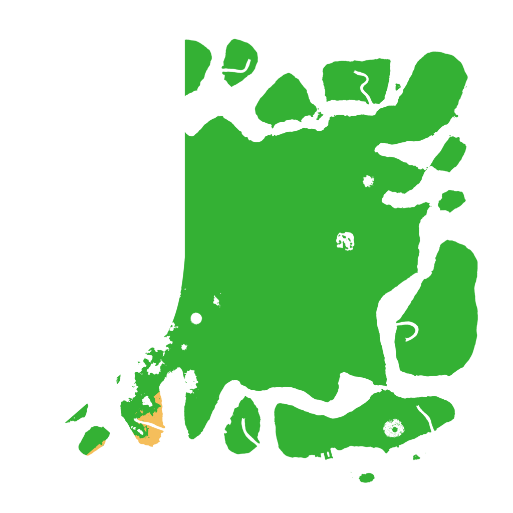 Biome Rust Map: Procedural Map, Size: 4000, Seed: 521757