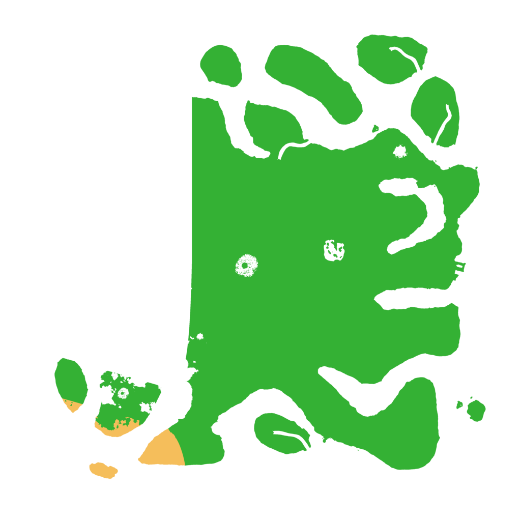 Biome Rust Map: Procedural Map, Size: 3550, Seed: 752462