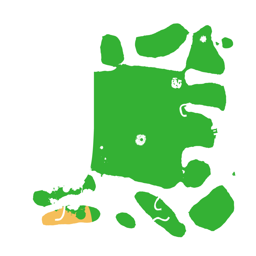 Biome Rust Map: Procedural Map, Size: 3550, Seed: 677386