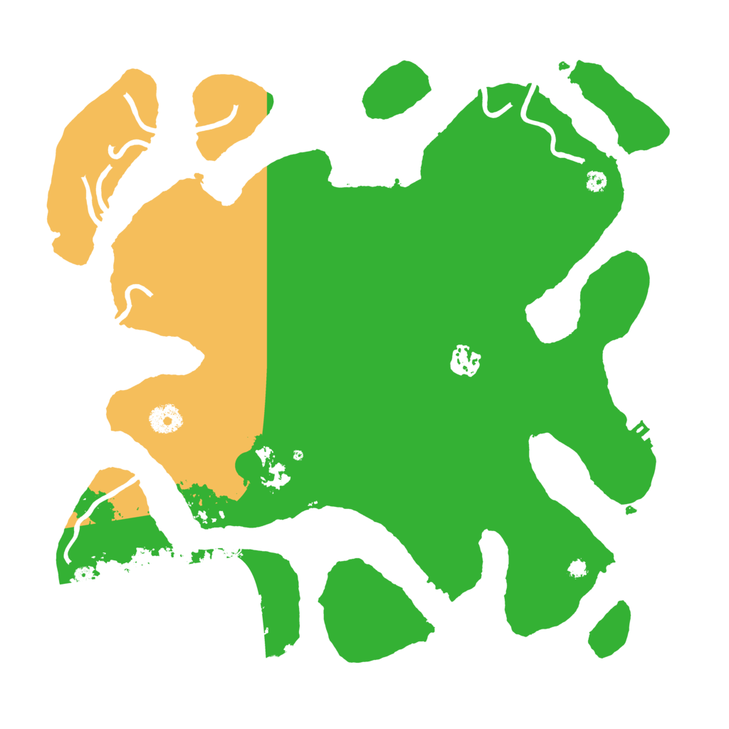 Biome Rust Map: Procedural Map, Size: 3550, Seed: 780831