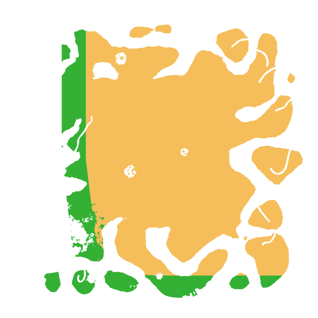 Biome Rust Map: Procedural Map, Size: 4000, Seed: 100672
